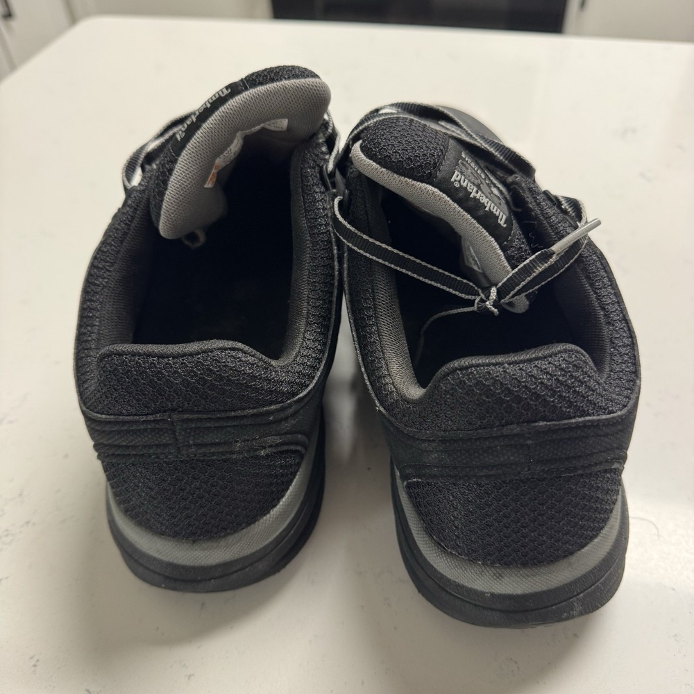 TIMBERLAND‎ PRO Black Alloy Toe Cap Removable Athletic Shoe Men's Size 11 W - Picture 5 of 9
